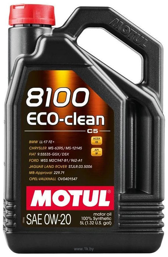 Фотографии Motul 8100 Eco-clean 0W-20 5л