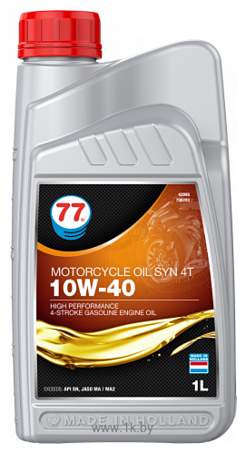 Фотографии 77 Lubricants Syn 4T 10W-40 1л