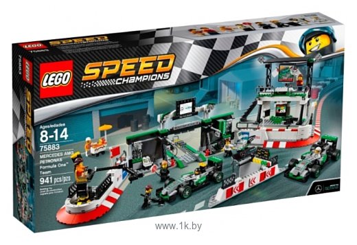 Фотографии LEGO Speed Champions 75883 Команда Mercedes AMG Petronas