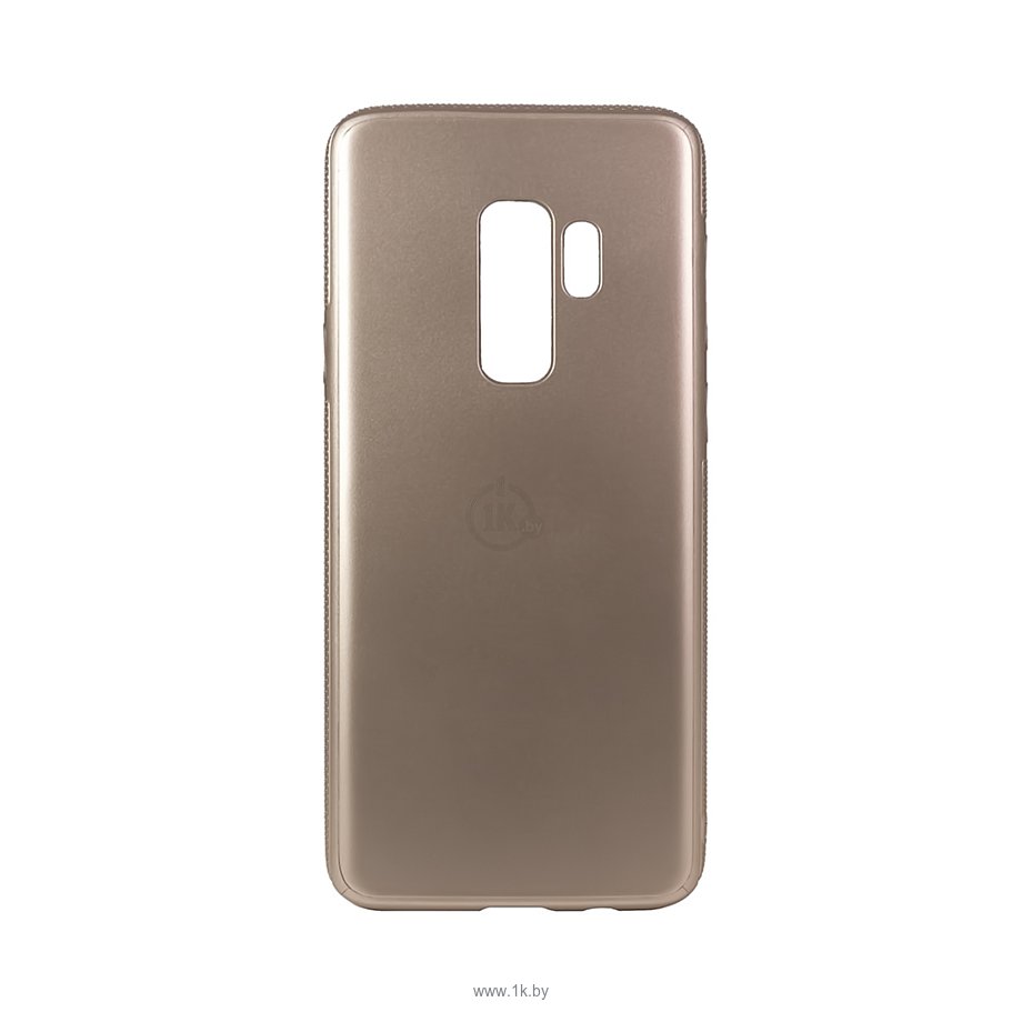 Фотографии Case Deep Matte для Samsung Galaxy S9 plus (золотистый)