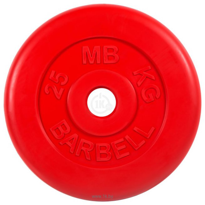 Фотографии MB Barbell Стандарт 51 мм (1x25 кг, красный)