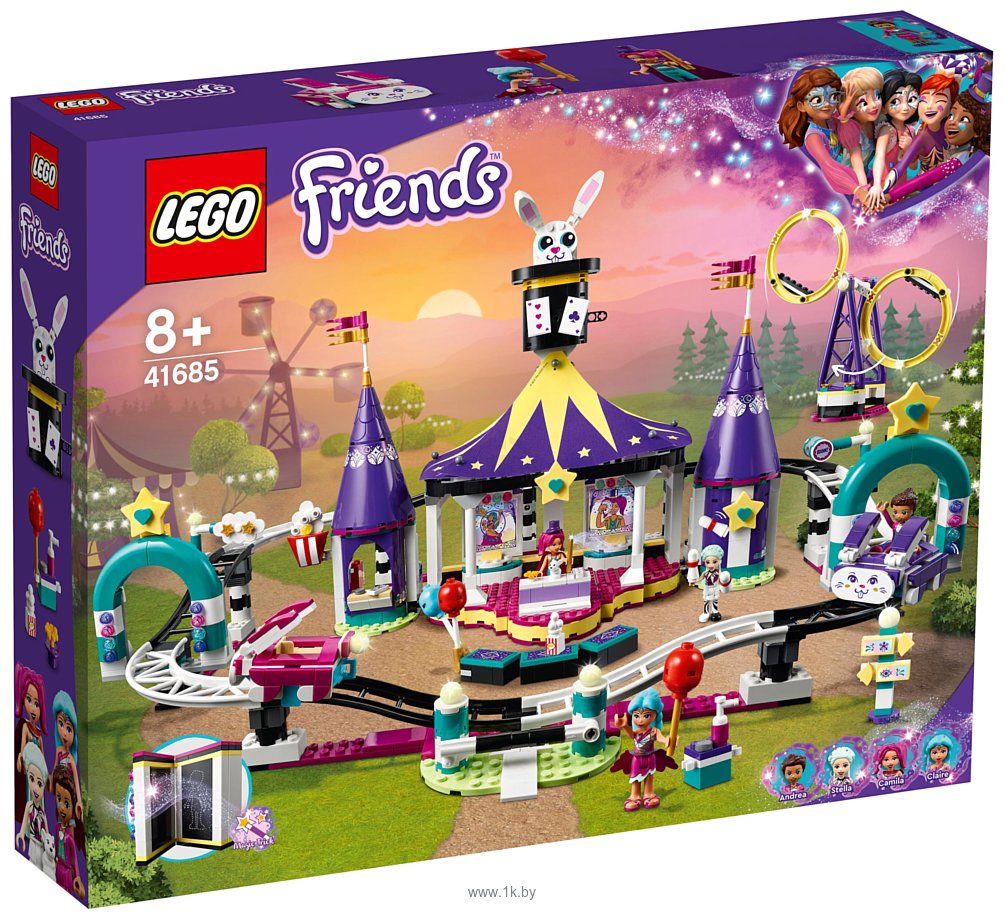 Фотографии LEGO Friends 41685 Американские горки на Волшебной ярмарке