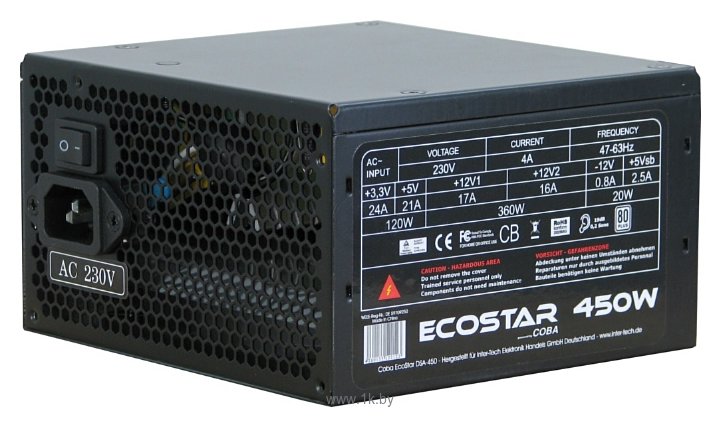 Фотографии Inter-Tech Coba Ecostar 450W