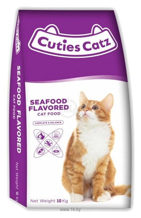 Фотографии Cuties Catz (10 кг) Seafood Flavour