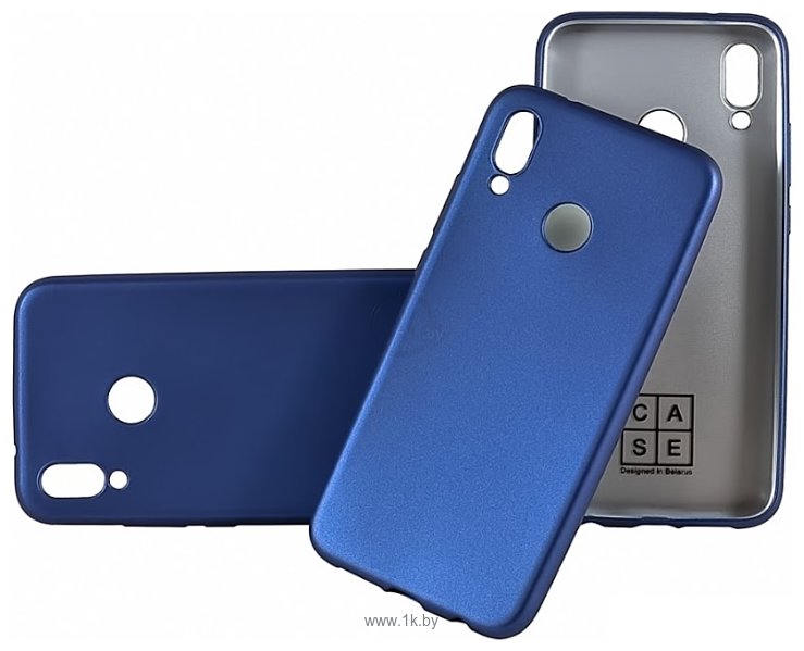 Фотографии Case Deep Matte для Huawei P20 Lite (синий)