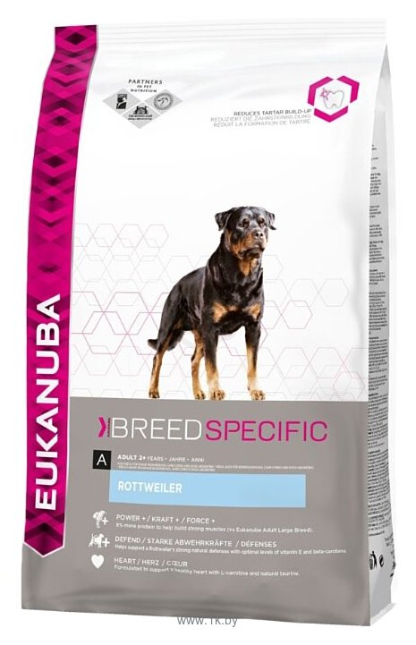 Фотографии Eukanuba (12 кг) Breed Specific Dry Dog Food For Rottweiler Chicken