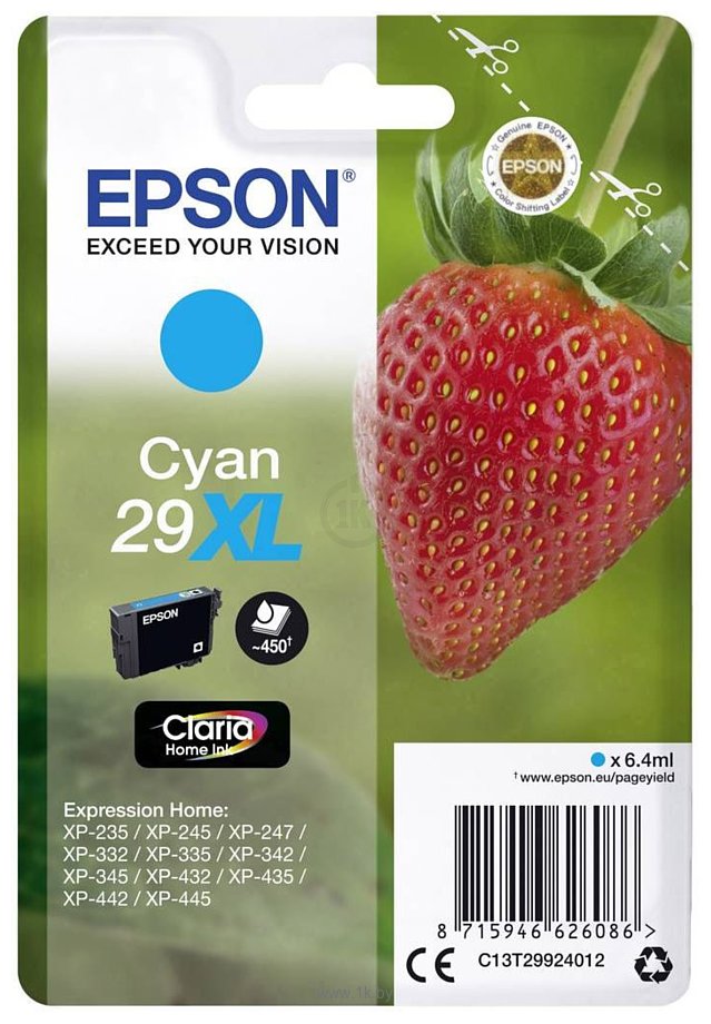 Фотографии Аналог Epson C13T29924012