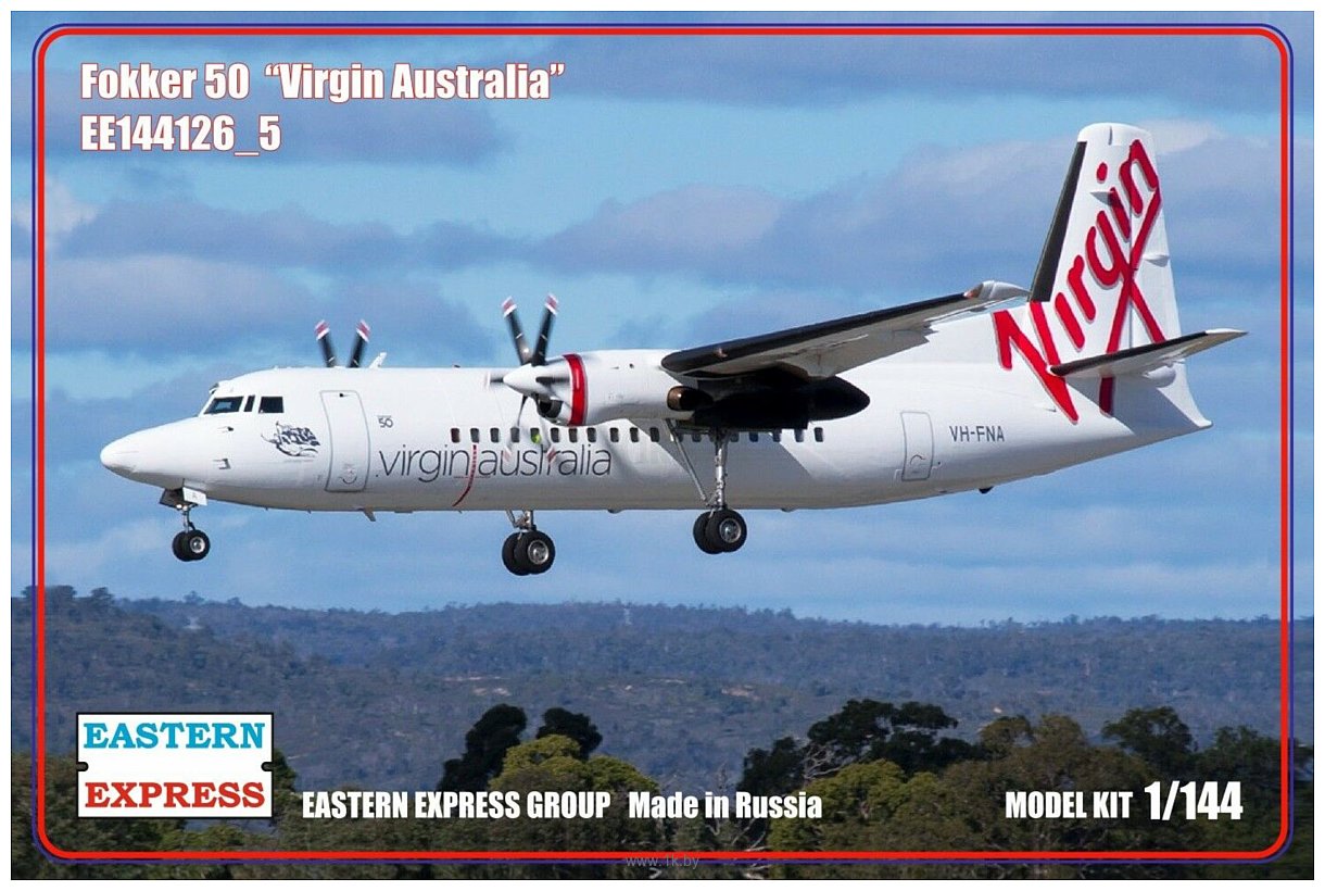 Фотографии Eastern Express Пас. самолет Fokker F-50 Virgin Australia EE144126-5