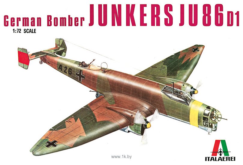 Фотографии Italeri 114 Junkers Ju 86 D