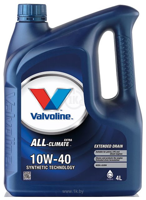 Фотографии Valvoline All-Climate 10W-40 4л