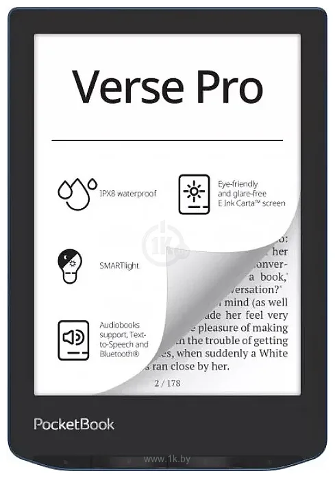 Фотографии PocketBook A4 634 Verse Pro (лазурный) Фотографии PocketBook A4 634 Verse Pro (лазурный)