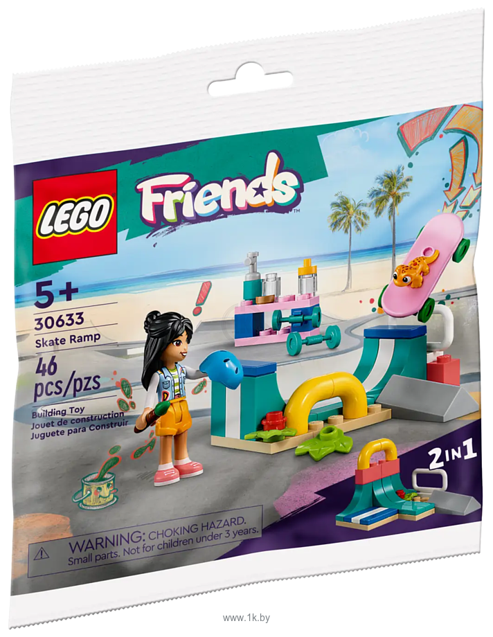 Фотографии LEGO Friends 30633 Рампа для скейта