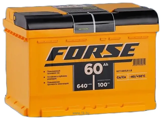 Фотографии FORSE R+ (60Ah) П240429