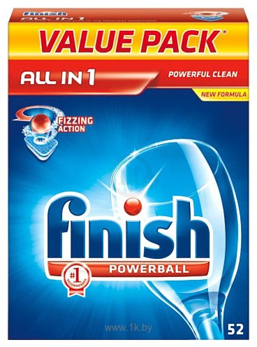 Фотографии Finish "All in 1" Powerball 52tabs