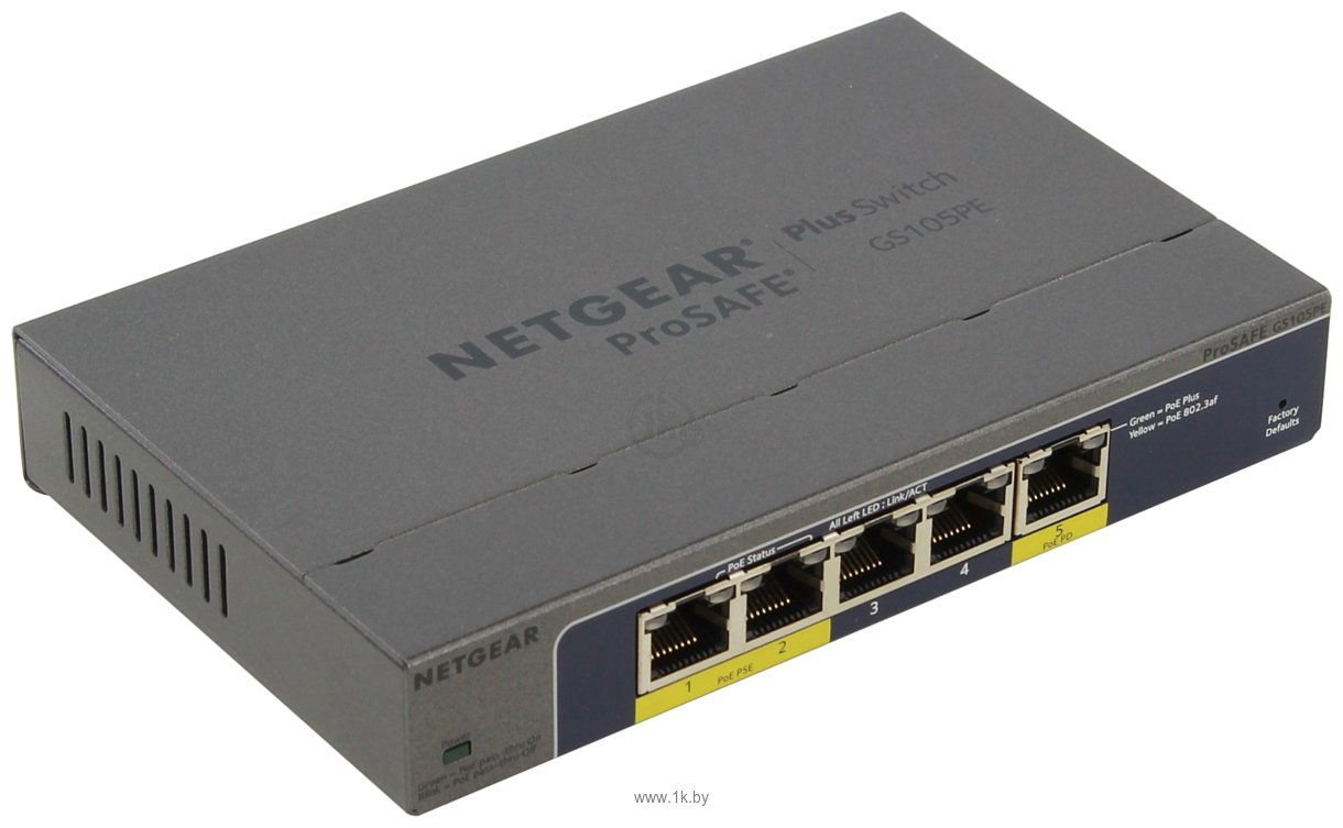 Фотографии NETGEAR GS105PE-10000S