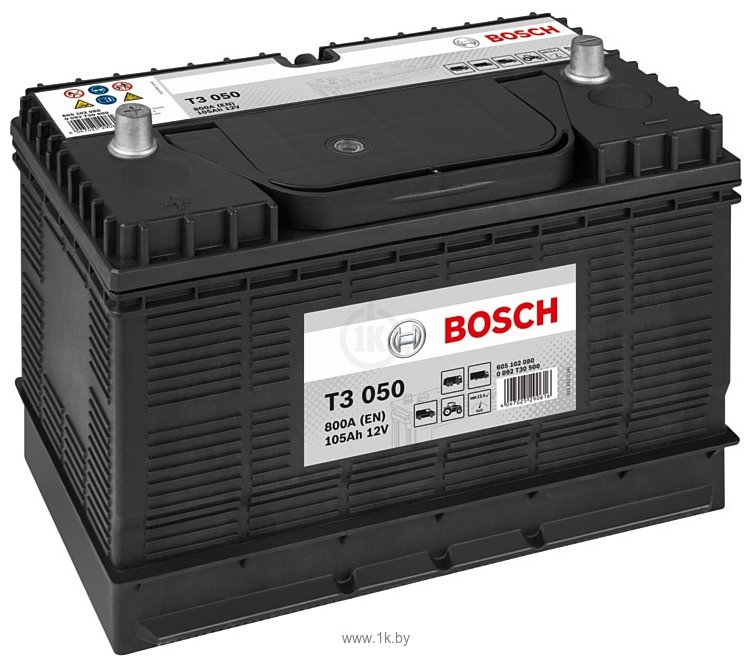 Фотографии Bosch T3 050 (605102080) 105 А/ч