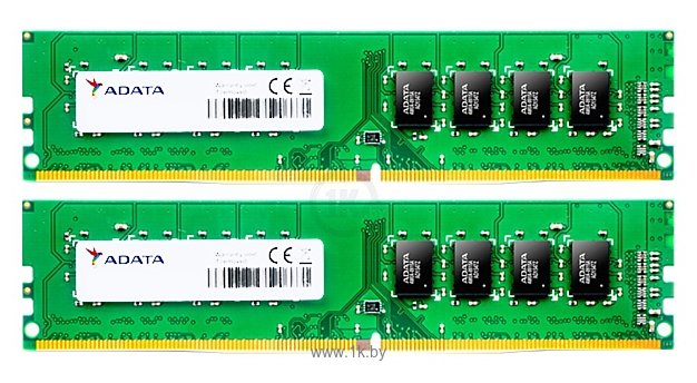 Фотографии ADATA DDR4 2133 DIMM 32Gb (Kit 2x16Gb)