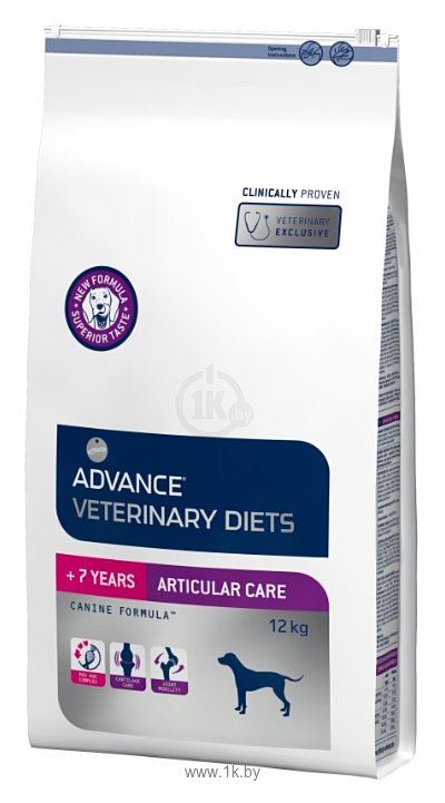 Фотографии Advance Veterinary Diets (12 кг) Articular Care Senior +7 Years Canine Formula