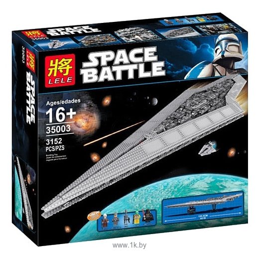 Фотографии Lele Space Battle 35003 Имперский Звездный Разрушитель