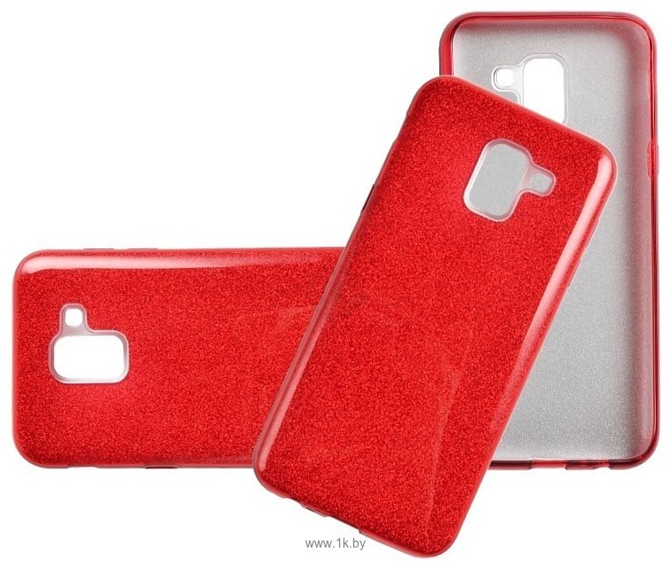 Фотографии Case Brilliant Paper для Samsung Galaxy J6 (красный)