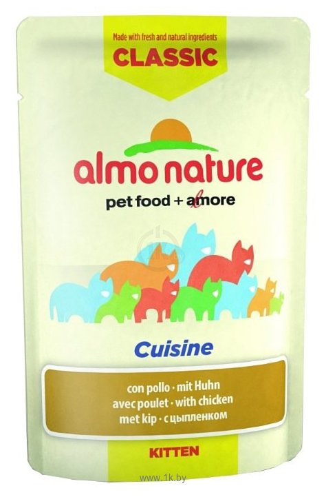 Фотографии Almo Nature Classic Cuisine Kitten (0.055 кг) 1 шт.