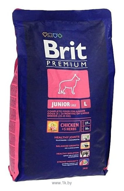 Фотографии Brit Premium Junior L (3 кг)