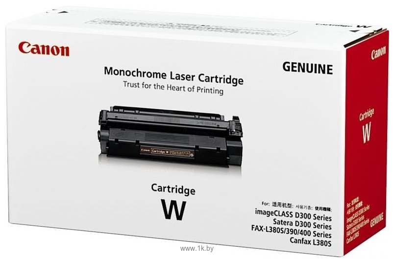 Фотографии Аналог Canon Cartridge W