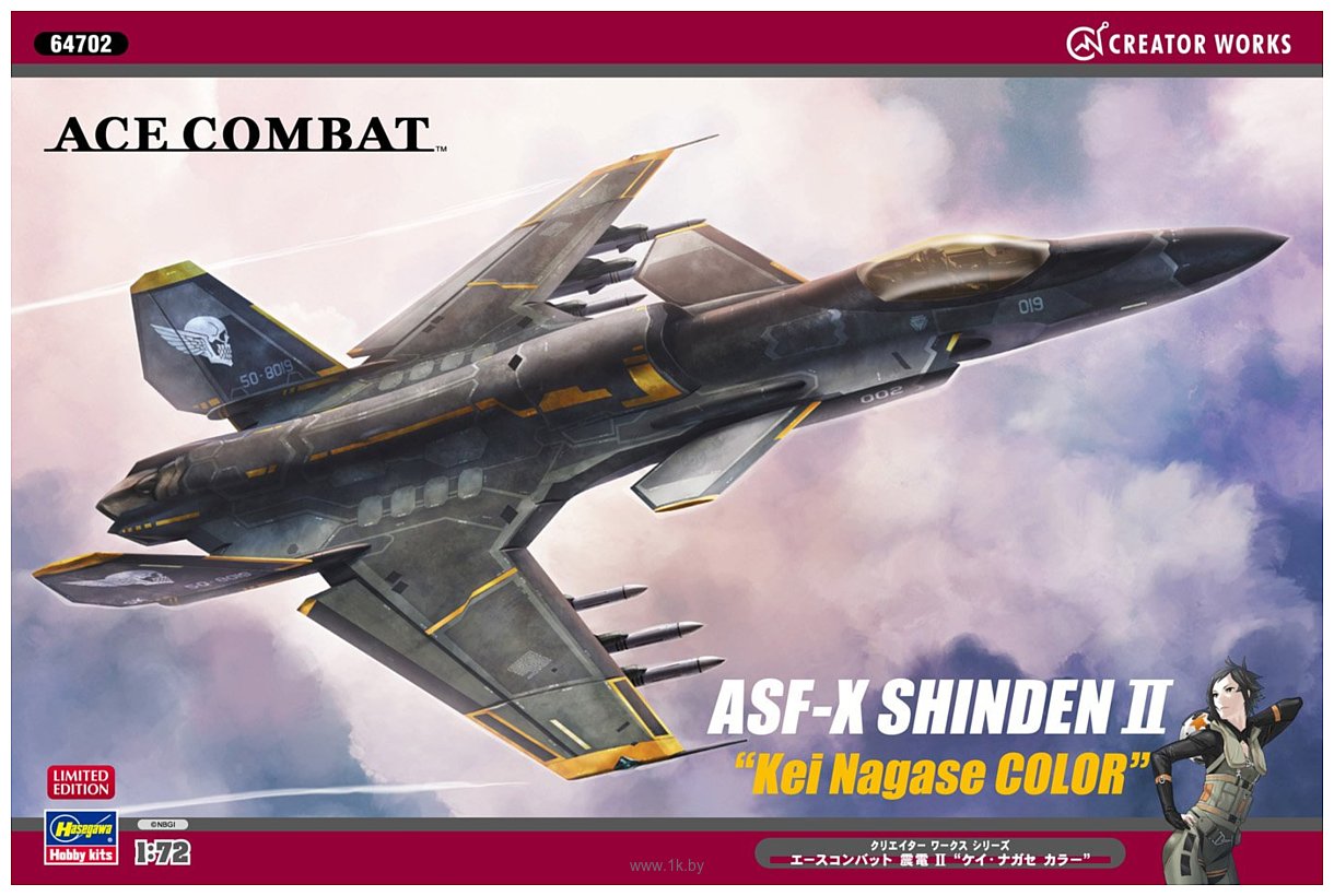 Фотографии Hasegawa Ace Combat ASF-X Shinden II KEI Nagase
