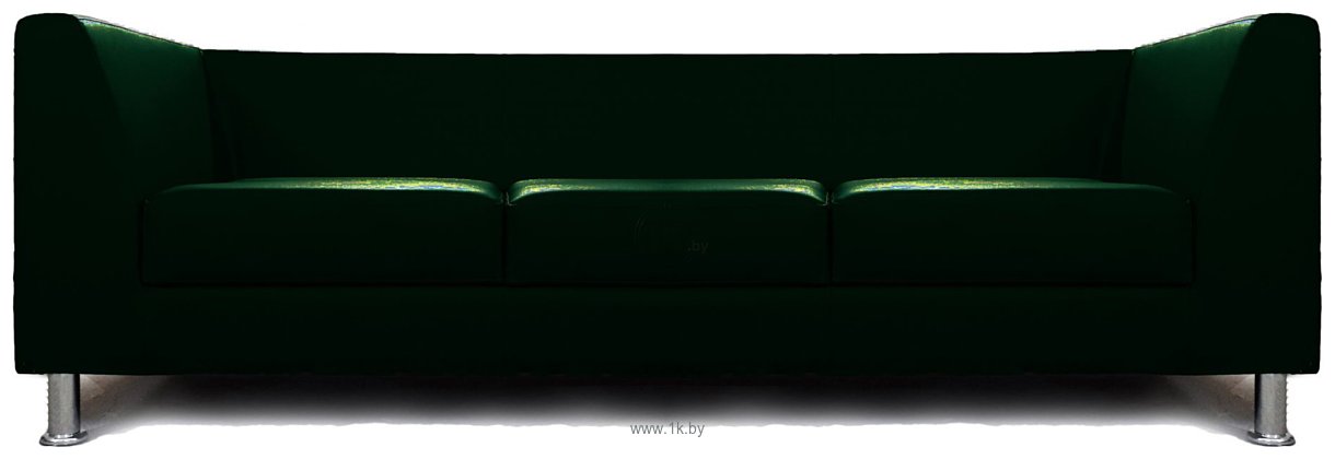 Фотографии Brioli Дедрик трехместный (экокожа, L15 зеленый)