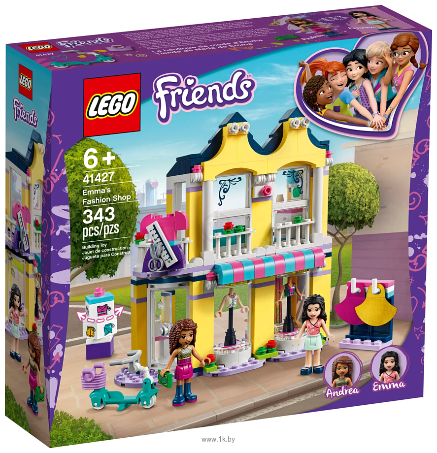 Фотографии LEGO Friends 41427 Модный бутик Эммы