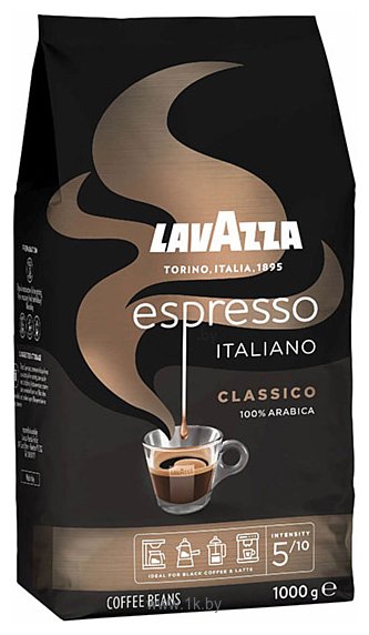 Фотографии Lavazza Espresso Italiano Classico в зернах 1000 г