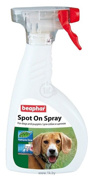 Фотографии Beaphar спрей от блох и клещей Spot On Spray для собак и щенков 400 мл