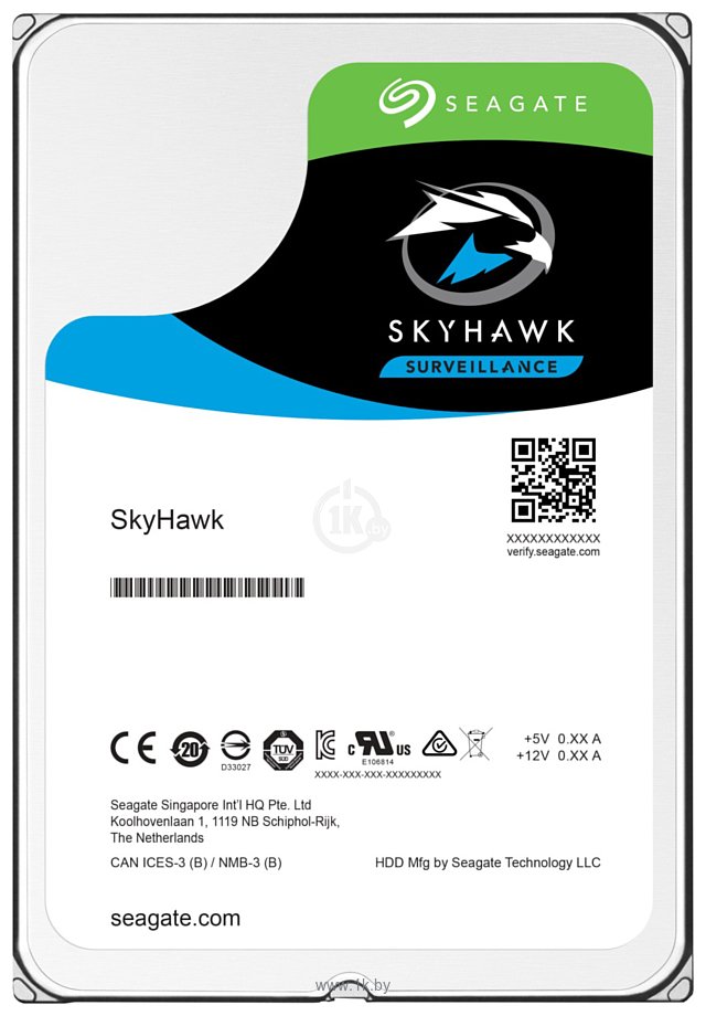 Фотографии Seagate Skyhawk 4TB ST4000VX013