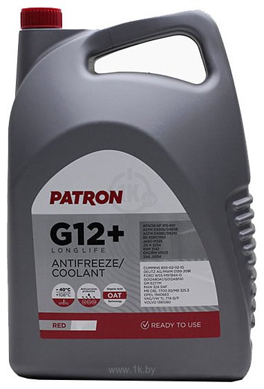 Фотографии Patron G12+ LongLife Red 20кг