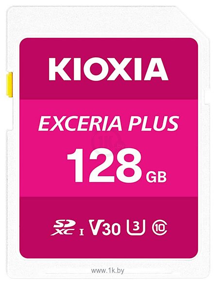 Фотографии Kioxia Exceria Plus SDXC LNPL1M128GG4 128GB