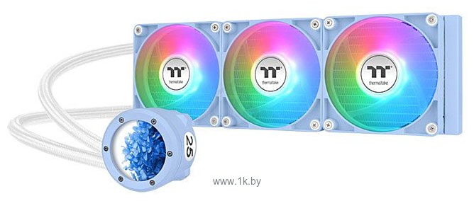 Фотографии Thermaltake TH360 V2 Ultra ARGB Sync Hydrangea Blue CL-W420-PL12BU-A