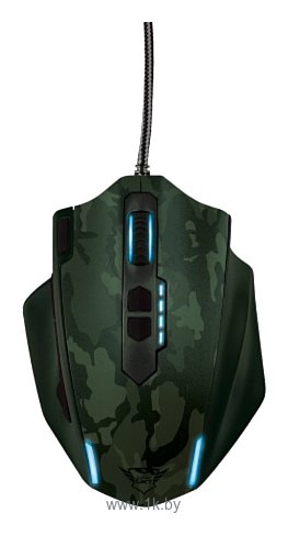 Фотографии Trust GXT 155 Gaming Mouse Camouflage Green USB