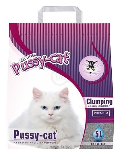 Фотографии Pussy-Cat Premium Clumping 5л/4кг