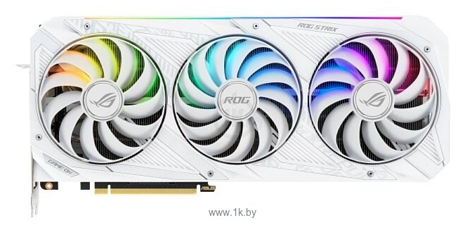 Фотографии ASUS ROG Strix GeForce RTX 3090 OC White Edition (ROG-STRIX-RTX3090-O24G-WHITE)