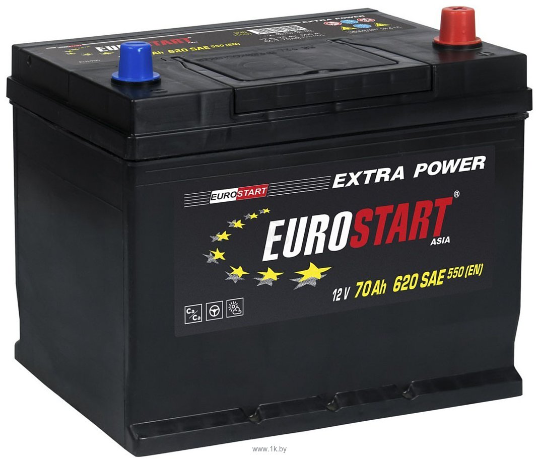 Фотографии Eurostart 70Ah EUROSTART Asia R+ (70Ah)