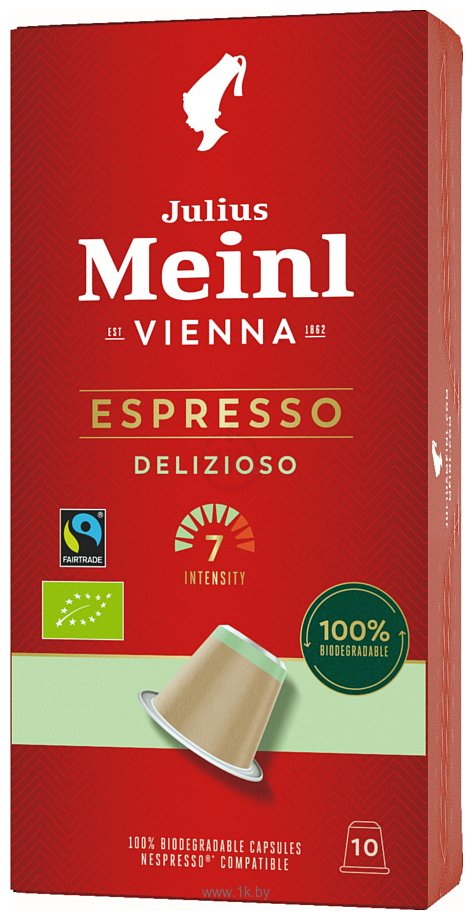 Фотографии Julius Meinl Espresso Delizioso Biodegradable Inspresso 10 шт