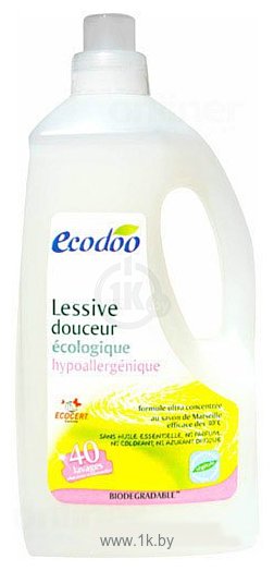Фотографии Ecodoo Экологическое средство для стирки белья гипоаллергенное 2л