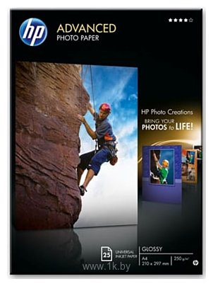 Фотографии HP Advanced Glossy Photo Paper A4 25 листов (Q5456A)