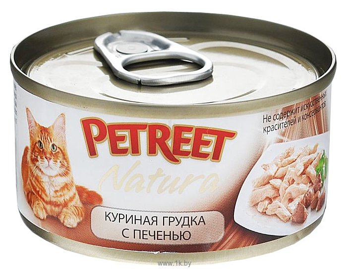 Фотографии Petreet (0.07 кг) 1 шт. Natura Куриная грудка с печенью
