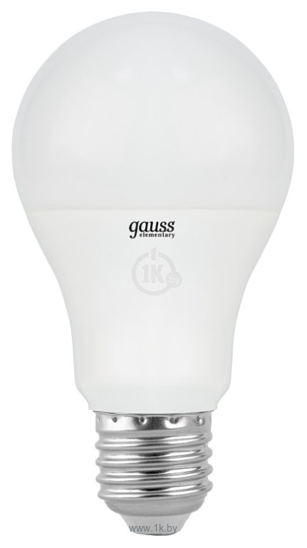 Фотографии Gauss LED ELEMENTARY A60 10W 4100K E27 23220