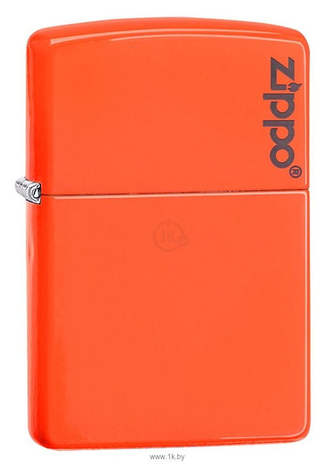 Фотографии Zippo Neon Orange Zippo Logo (28888ZL-000003)