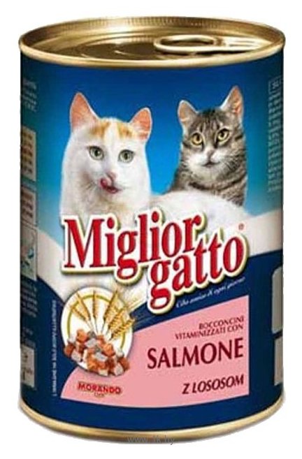 Фотографии Miglior Gatto Classic Line Chunks Salmon