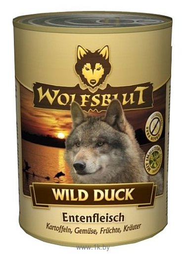 Фотографии Wolfsblut Консервы Wild Duck (0.395 кг) 1 шт.