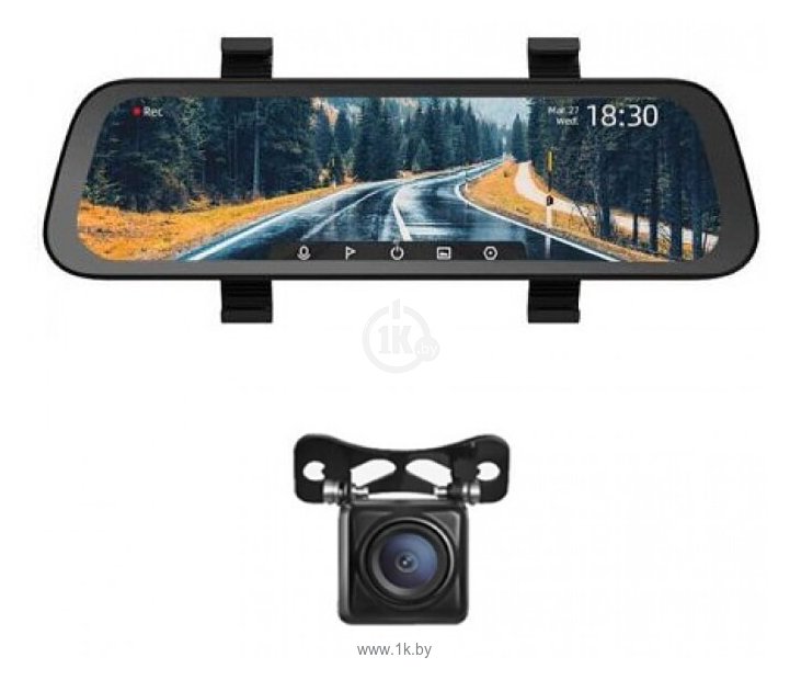 Фотографии 70mai Rearview Dash Cam Wide Midrive D07 + Night Vision Backup Camera