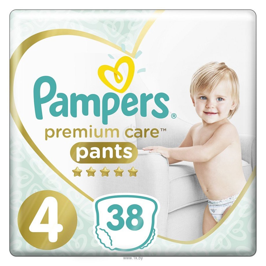 Фотографии Pampers Premium Care Pants Maxi 9-15 кг, (38 шт)